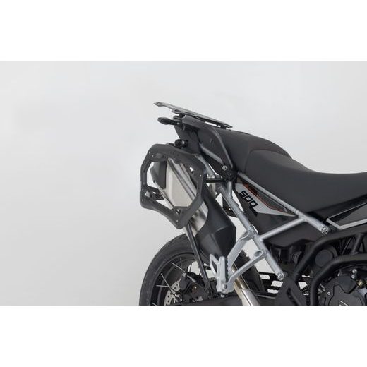 SW MOTECH TRAX ADV ALUMINIUM CASE SYSTEM SILVER. 45/37 L. TIGER 900 GT/GT PRO/RALLY PRO.