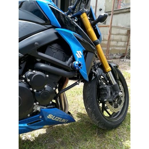 PROTEKTORY NA RÁM DRAGON - SUZUKI GSX-S 750 - DVOUBODOVÁ SADA ´17-X