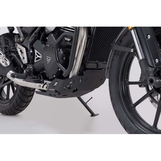 SW MOTECH KRYT MOTORU ČERNÝ TRIUMPH SCRAMBLER 400 X (23-).