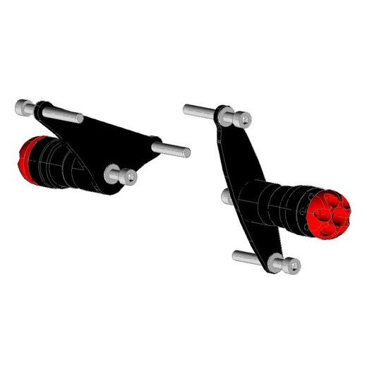 PROTEKTORY NA RÁM CLASIC - BMW S 1000XR ´2020-X