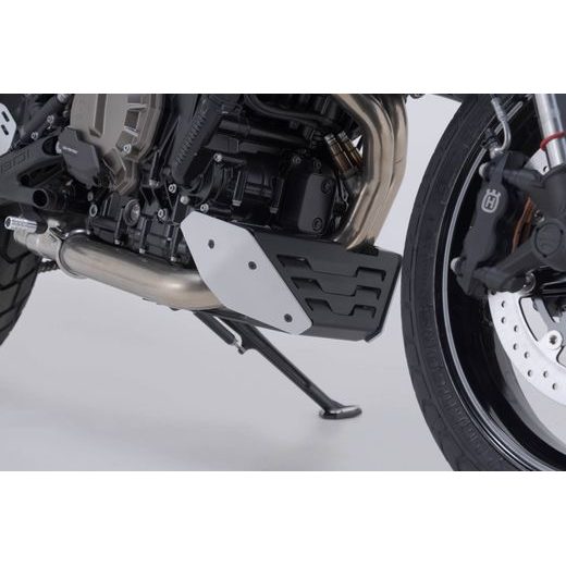 SW MOTECH PŘEDNÍ SPOILER BLACK/SILVER. HUSQVARNA SVARTPILEN 801 (24-).