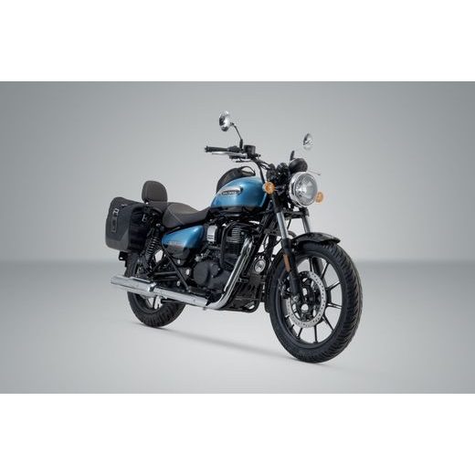 SW MOTECH LEGEND GEAR SIDE BAG SYSTEM LC BLACK EDITION ROYAL ENFIELD METEOR 350 (19-).