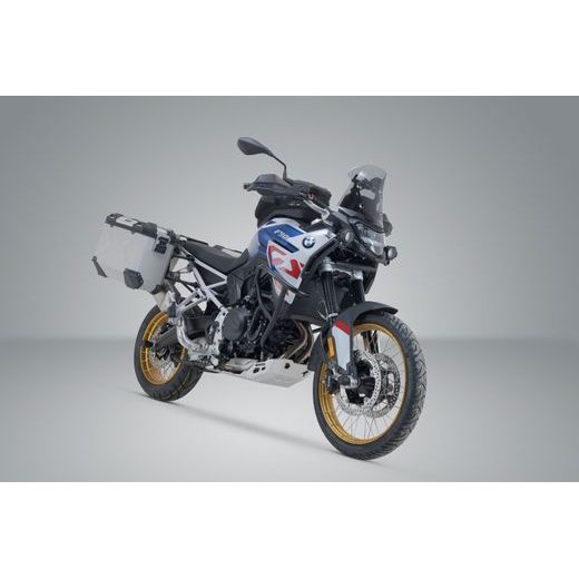 SW MOTECH SADA BOČNÍCH KUFRŮ TRAX ADV. BMW F 900 GS -STŘÍBRNÉ