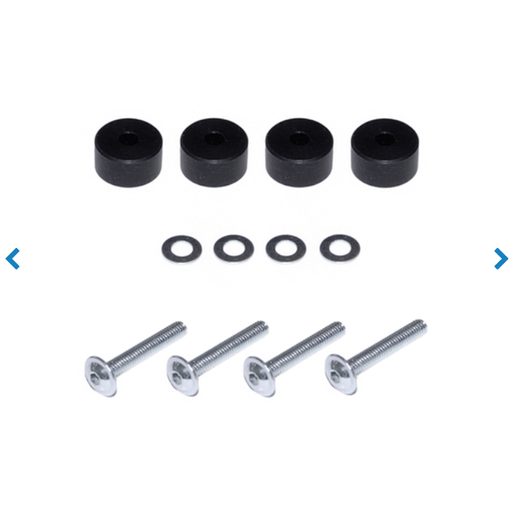 SW MOTECH ANTIVIBRAČNÍ PODLOŽKY PRO GPS NAVIGACI GARMIN, TOM TOM