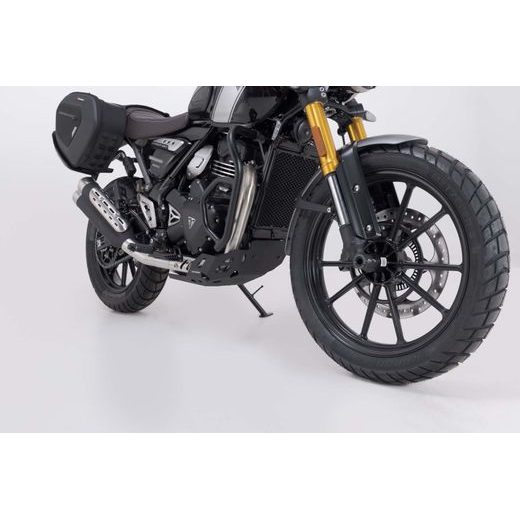 SW MOTECH KRYT MOTORU ČERNÝ TRIUMPH SCRAMBLER 400 X (23-).