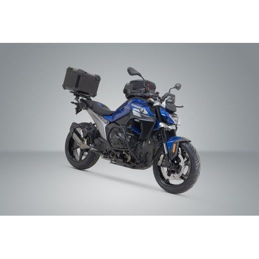 SW MOTECH TRAX ADV TOP CASE SYSTEM SILVER. BMW R 1300 R / R 1300 RS (25-).