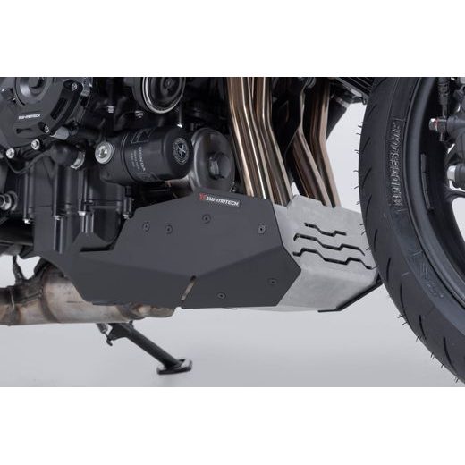 SW MOTECH PŘEDNÍ SPOILER BLACK/SILVER. HONDA CB1000 HORNET (24-).