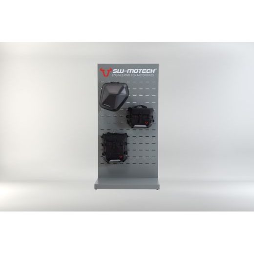 SW MOTECH SALES DISPLAY - ROOM WITH EQUIPMENT THEME: SLC SIDE CARRIER W. PRODUCTS