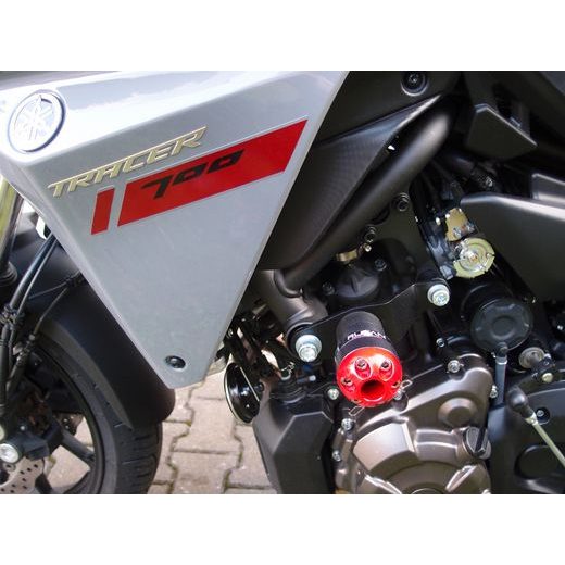 PROTEKTORY NA RÁM DRAGON - YAMAHA MT-07 / XSR / TRACER - DVOUBODOVÁ SADA ´14-X