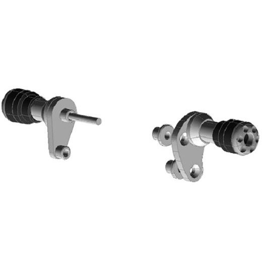 PROTEKTORY NA RÁM SLIDER - APRILIA RSV 1000 ´04-09