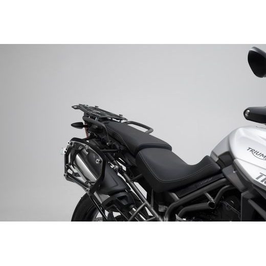 SW MOTECH BOČNÍ NOSIČE ČERNÉ, TYP PRO, TRIUMPH TIGER 800 MODELY (10-).