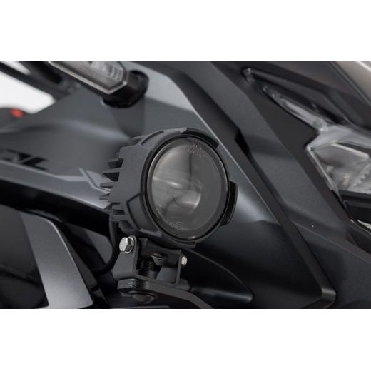 SW MOTECH EVO MLHOVÉ SVĚTLO DRŽÁKY KIT ČERNÁ. HONDA CB500X (18-).