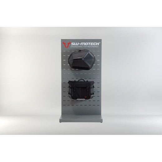 SW MOTECH SALES DISPLAY - ROOM WITH EQUIPMENT THEME: PRO SIDE CARRIER W. PRODUCTS