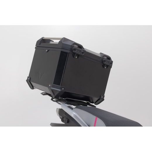SW MOTECH TRAX ADV TOP CASE SYSTEM BLACK. CFMOTO 450MT (23-) / 800 MT-X (24-).