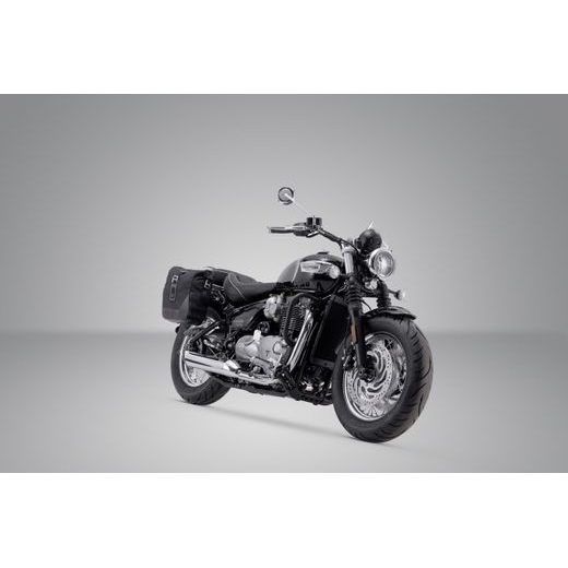 SW MOTECH LEGEND GEAR SIDE BAG SYSTEM LC BLACK EDITION TRIUMPH BONNEVILLE SPEEDMASTER (18-).