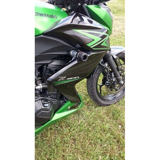 PROTEKTORY NA RÁM ARROW - KAWASAKI Z 300 ´14-18