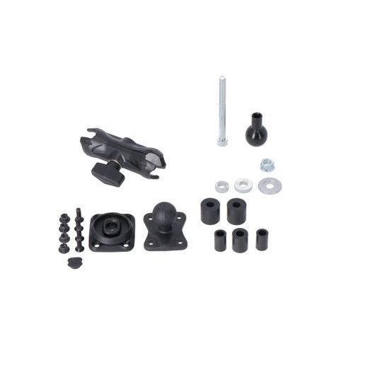 SW MOTECH DUCATI - MULTISTRADA 1260 ENDURO - GPS MOUNT KIT DO KRKU ŘÍZENÍ T-LOCK FOR O 12,5-25 MM. 1" BALL, SOCKET ARM, T-L