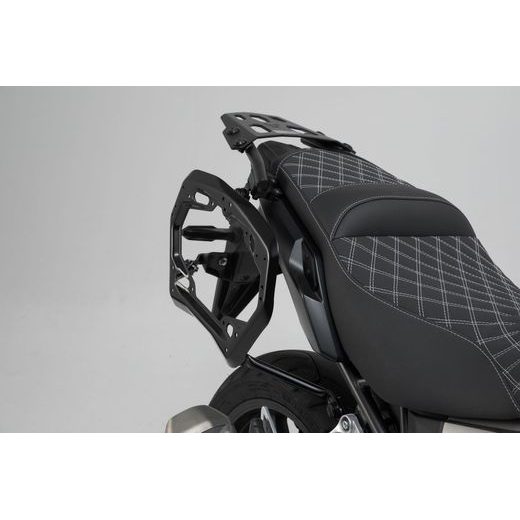 SW MOTECH PRO BOČNÍ NOSIČE ČERNÁ. CB500X (13-), 500F (13-16), R500R (12-15),NX500