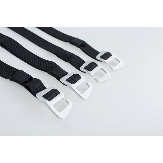 SW MOTECH LEGEND GEAR POPRUH SADA 4 SMYČKY PÁSKY / 2 UPEVŇOVACÍ POPRUHY.