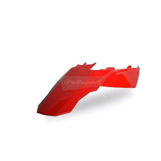 REAR FENDER + SIDE PANELS POLISPORT 8550800005 ČERVENÁ