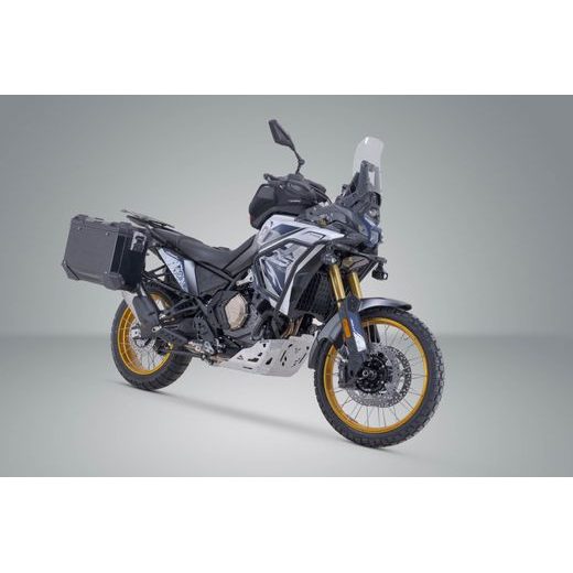 SW MOTECH TRAX ADV ALUMINIUM CASE SYSTEM BLACK. 45/37 L. VOGE DS800X RALLY (25-).