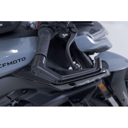 SW MOTECH LEVER GUARDS BLACK. CFMOTO 675NK (25-).