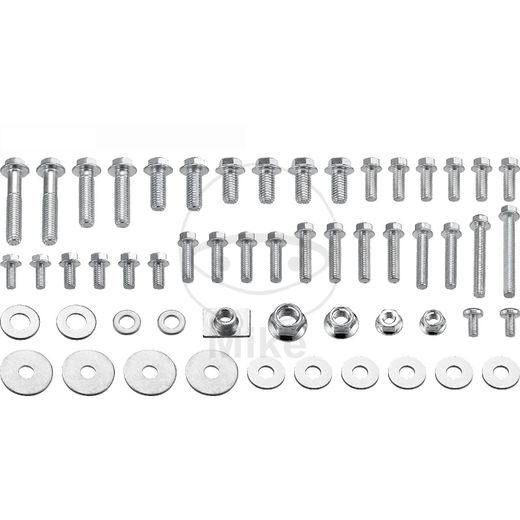 ASSORTED FASTENERKIT JMP 53 KUSŮ