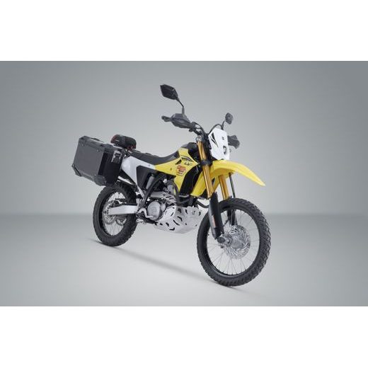 SW MOTECH TRAX ADV ALUMINIUM CASE SYSTEM BLACK. 37/37 L. SUZUKI DR-Z4S / SM (25-).