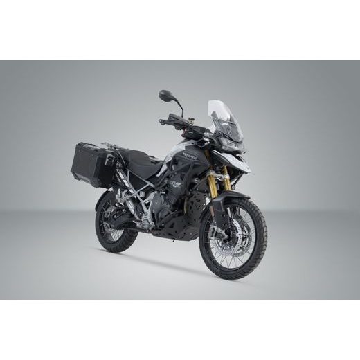 SW MOTECH TRAX ADV SADA KUFRŮ ČERNÉ 45/37L. TIGER 1200 RALLY PRO/GT/GT PRO.