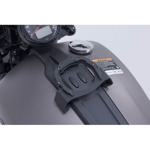 SW MOTECH PRO TANK RING BLACK. INDIAN SCOUT MODELS (24-) WITH LIMITED TECH