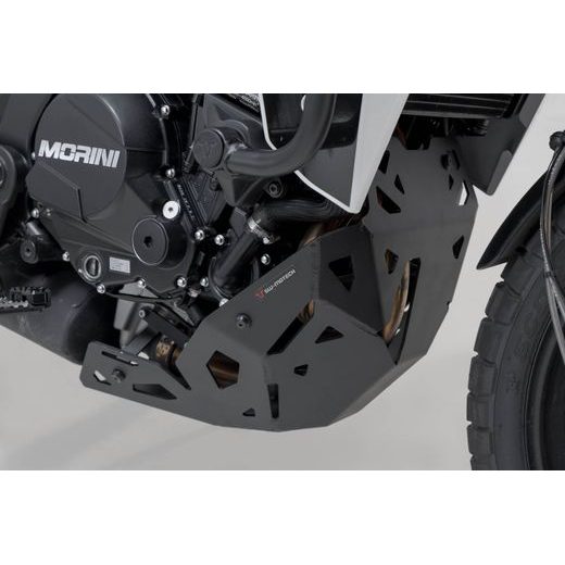 SW MOTECH KRYT MOTORU ČERNÝ, MOTO MORINI X-CAPE 650 (21-).