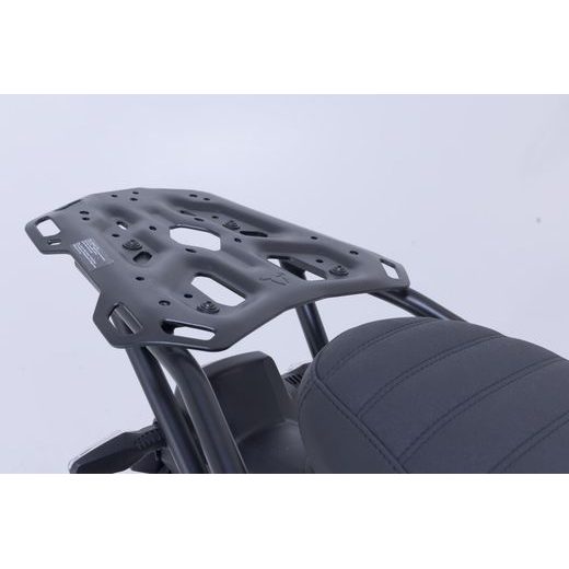 SW MOTECH SADA KUFRU TRAX 38-STŘÍBRNÝ TOP NOSIČ PRO BMW R 1300 GS