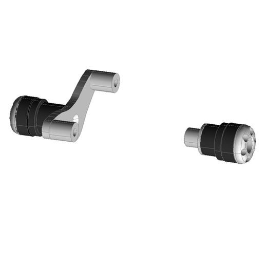 PROTEKTORY NA RÁM SLIDER - SUZUKI GSR / GSX-S 750 - DVOUBODOVÁ SADA ´15-16