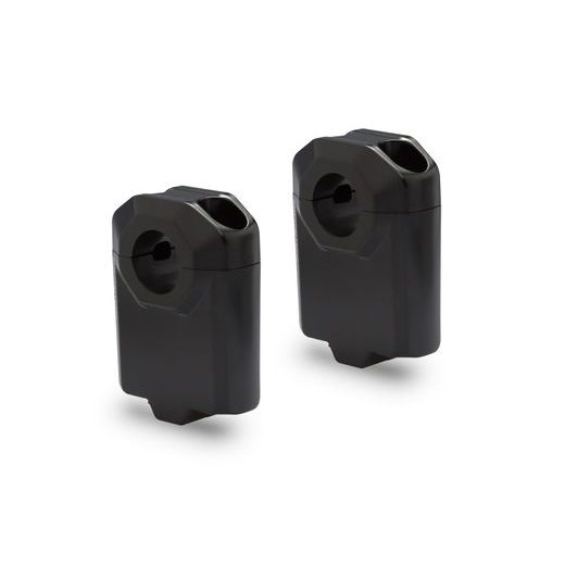 SW MOTECH ZVÝŠENÍ ŘÍDÍTEK 22 MM H = 50 MM. ČERNÝ.