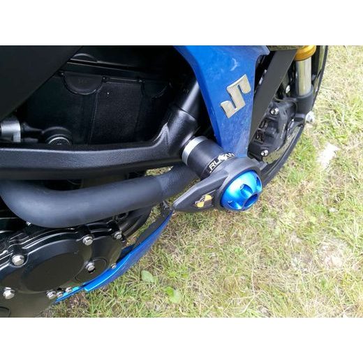 PROTEKTORY NA RÁM CLASIC - SUZUKI GSR / GSX-S 750 - JEDNOBODOVÁ SADA ´15-16