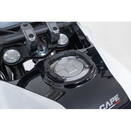 SW MOTECH PRO TANK RING BLACK. YAMAHA YZF-R7 (21-), MOTO MORINI X-CAPE.