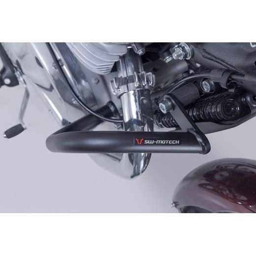 SW MOTECH CRASH BAR BLACK. CLASSIC 650 (24-) / SHOTGUN 650 (22-).