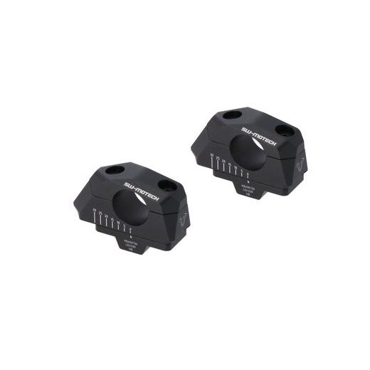 SW MOTECH VARIABILNÍ ZVÝŠENÍ ŘÍDÍTEK O PRŮMĚRU 28MM, H 28, ČERNÉ