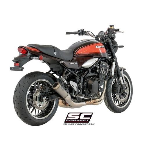 VÝFUKOVÝ SYSTÉM SC PROJECT PRO KAWASAKI - Z 900 RS (2018 - 2020) - CAFE - S1-GP MUFFLER, TITANIUM