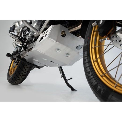 SW MOTECH KRYT MOTORU STŘÍBRNÝ BMW F850 GS ADV. (18-20). POUZE PRO EURO 4