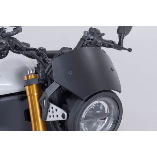 SW MOTECH WINDSCREEN BLACK. YAMAHA XSR900 (21-).