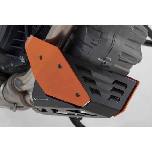 SW MOTECH PŘEDNÍ SPOILER ORANŽOVÁ/ČERNÁ. KTM 1290 SUPER DUKE R / GT.