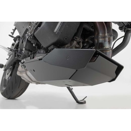 SW MOTECH FRONT SPOILER BLACK. YAMAHA MT-09 (21-).