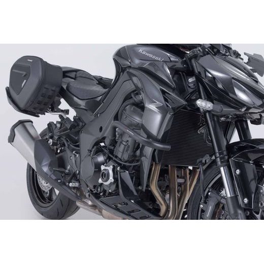 SW MOTECH CRASH BAR BLACK. KAWASAKI Z1100 (25-).
