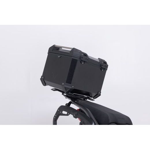 SW MOTECH ADVENTURE-RACK BLACK. MOTO GUZZI STELVIO (23-).