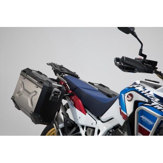 SW MOTECH SADA KUFRŮ TRAX ADV. STŘÍBRNÉ 45/37 HONDA CRF 1000 L AFRICA TWIN/ ADVENTURE SPORTS (18-)