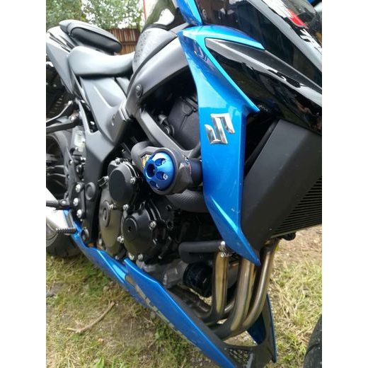 PROTEKTORY NA RÁM DRAGON - SUZUKI GSX-S 750 - DVOUBODOVÁ SADA ´17-X