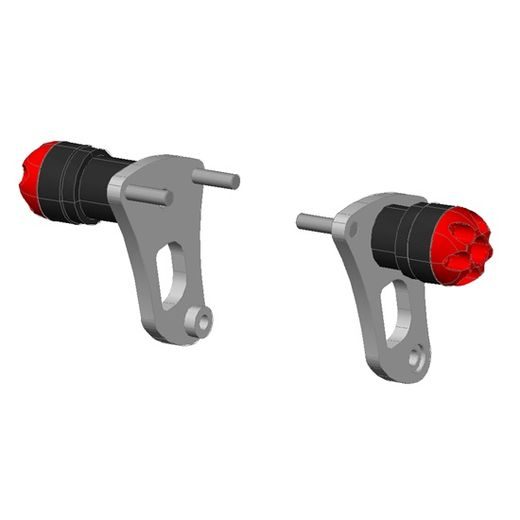 PROTEKTORY NA RÁM SLIDER - SUZUKI GSX-R 600/750 ´06-10