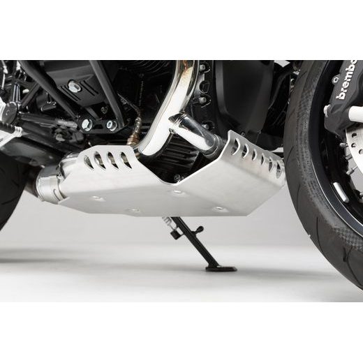 SW MOTECH KRYT MOTORU BMW R NINE T (14-)/SCRAMBLER (16-),STŘÍBRNÝ
