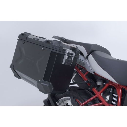 SW MOTECH ADVENTURE SET TRAX ADV BLACK. BMW R 1200 GS (04-12).